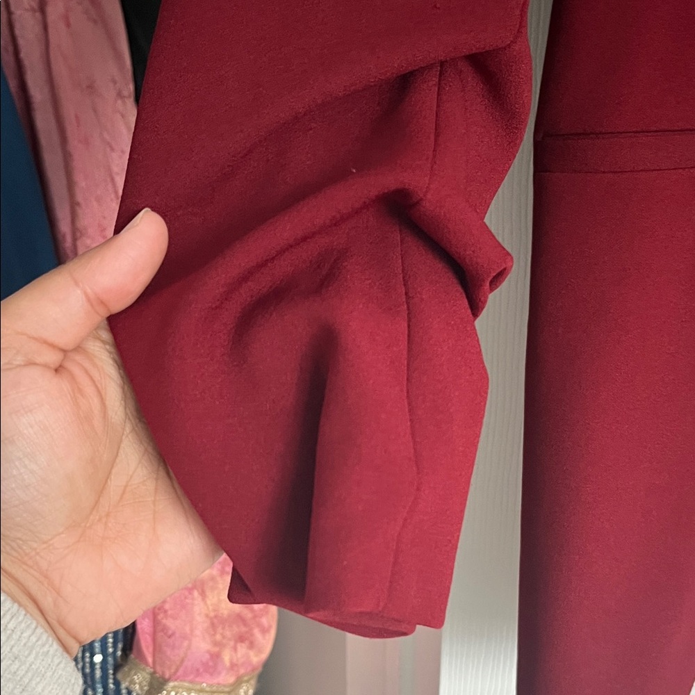 One5One Deep Red Blazer - Picture 4 of 6